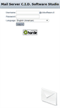 Mobile Screenshot of mail.cidsoftware.it